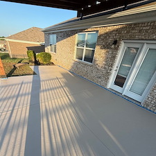 Concrete Patio Cleaning & Sealing in Spring Hill, TN 4