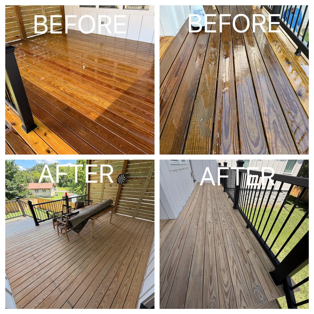 Deck Cleaning & Brightening Restoration – Franklin, TN Thumbnail